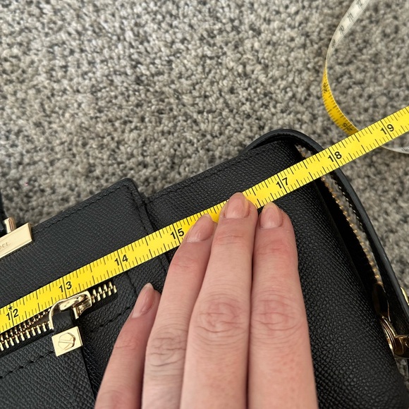 Henri Bendel “The Gotham Tote”, Black Leather - Picture 12 of 14